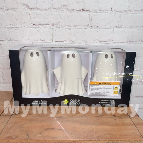 Goblin & Ghoul Other - Halloween Goblin & Ghoul Ghost Set of 3